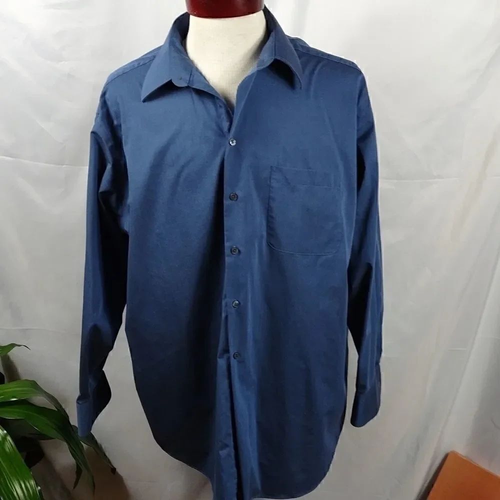 Concepts By Claiborne Blue Dress Shirt